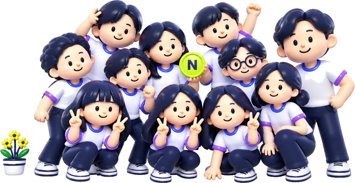 뉴키즈인베스트먼트 팀 3D 일러스트